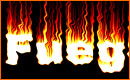 Texto con Efecto de Fuego